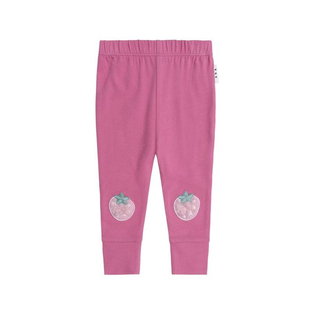 Huxbaby Girls Strawberry Legging, Red